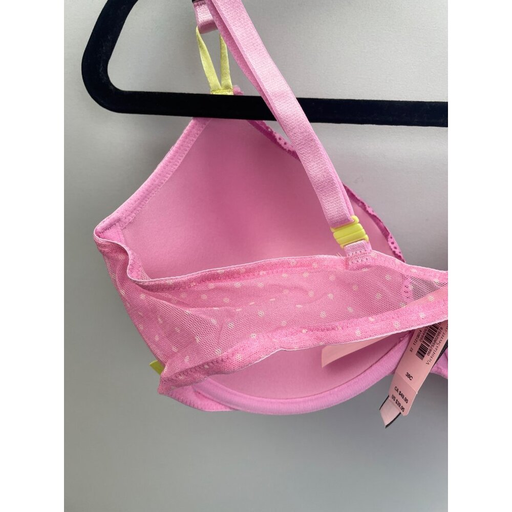 Victoria’s Secret Sexy Tee Push-Up  Lace Bra 38C - Picture 7 of 13